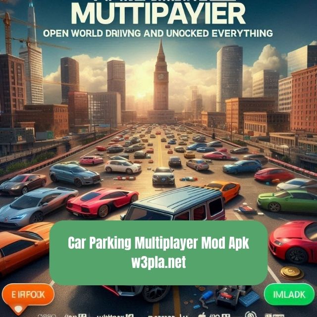 car parking multiplayer mod apk unlimited money and gold