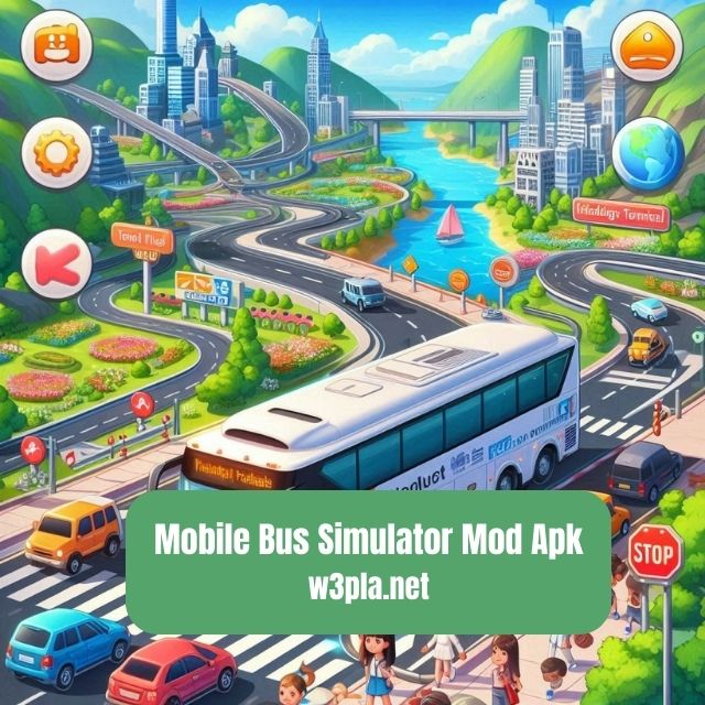 mobile bus simulator mod apk all unlocked